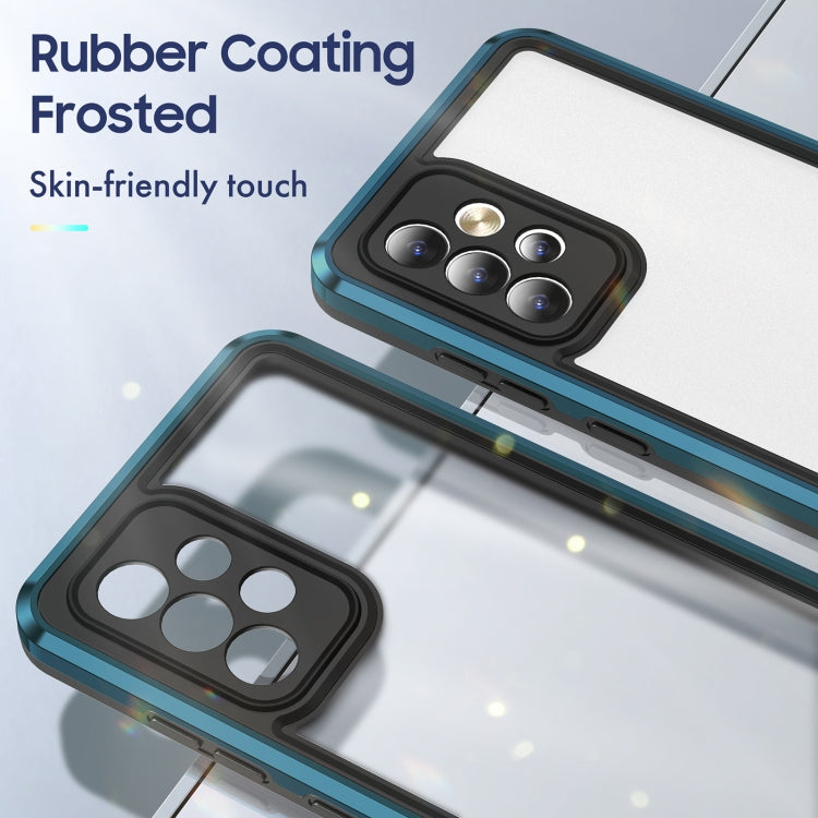 For Samsung Galaxy A52 5G / 4G Bright Skin Feel PC + TPU Protective Phone Case