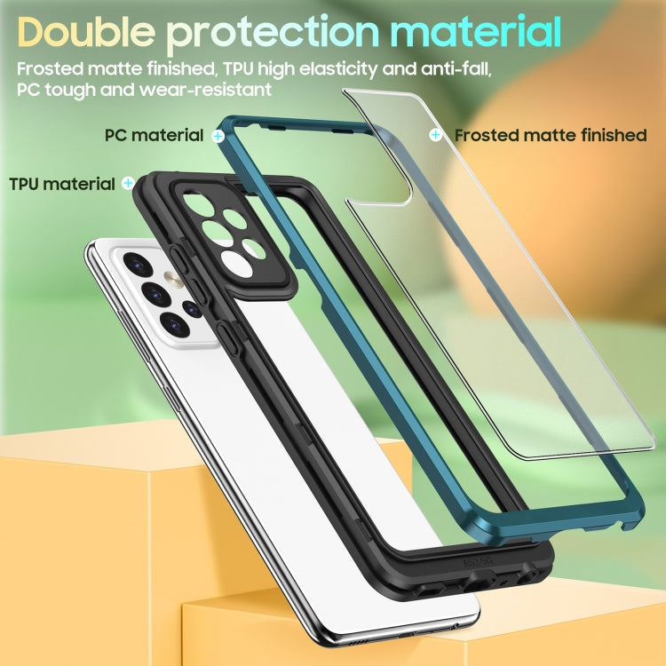 For Samsung Galaxy A52 5G / 4G Bright Skin Feel PC + TPU Protective Phone Case