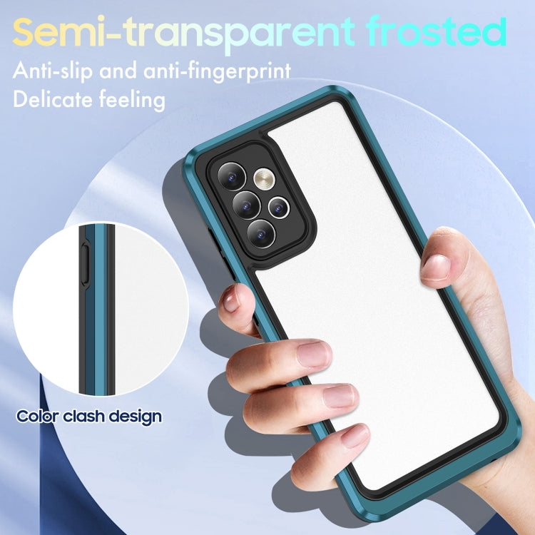 For Samsung Galaxy A52 5G / 4G Bright Skin Feel PC + TPU Protective Phone Case
