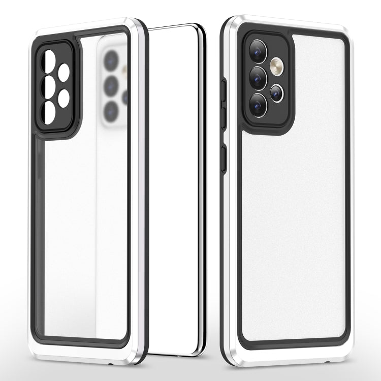 For Samsung Galaxy A52 5G / 4G Bright Skin Feel PC + TPU Protective Phone Case