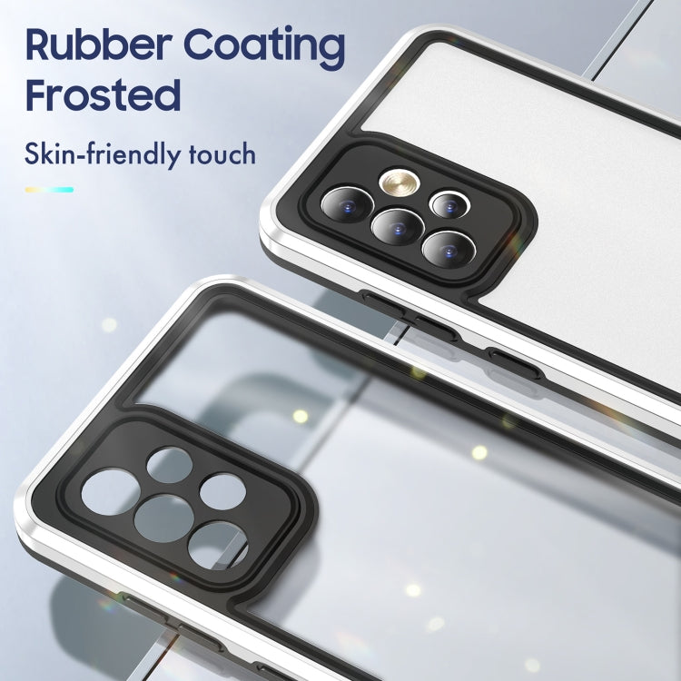 For Samsung Galaxy A52 5G / 4G Bright Skin Feel PC + TPU Protective Phone Case