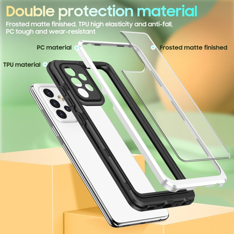 For Samsung Galaxy A52 5G / 4G Bright Skin Feel PC + TPU Protective Phone Case