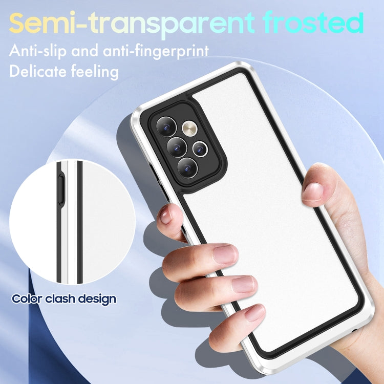 For Samsung Galaxy A52 5G / 4G Bright Skin Feel PC + TPU Protective Phone Case