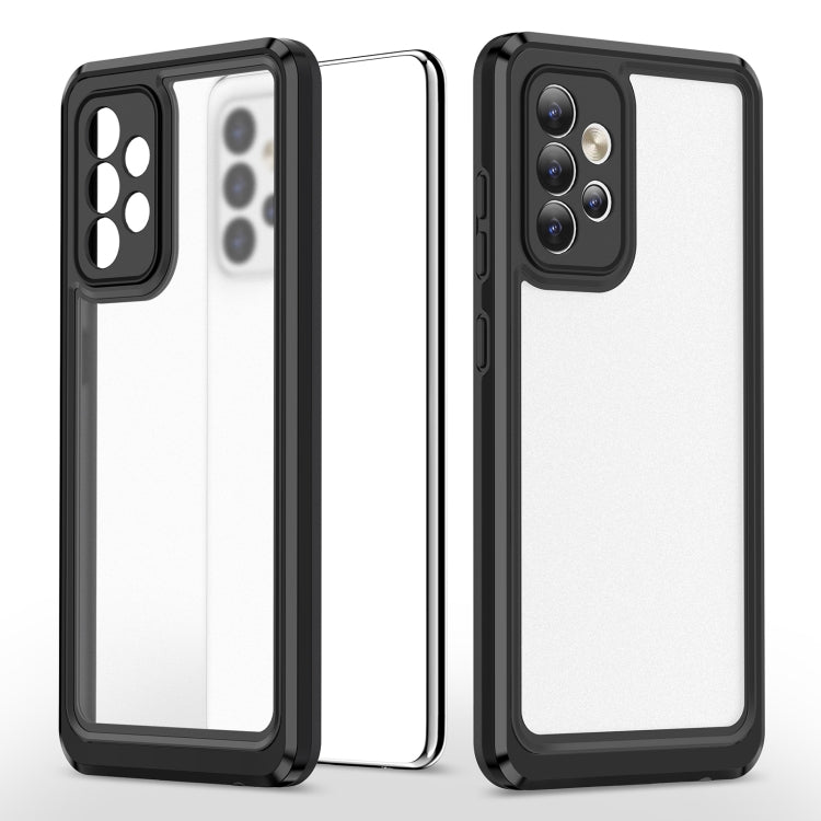 For Samsung Galaxy A52 5G / 4G Bright Skin Feel PC + TPU Protective Phone Case