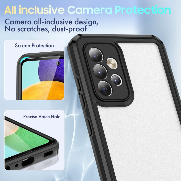For Samsung Galaxy A52 5G / 4G Bright Skin Feel PC + TPU Protective Phone Case