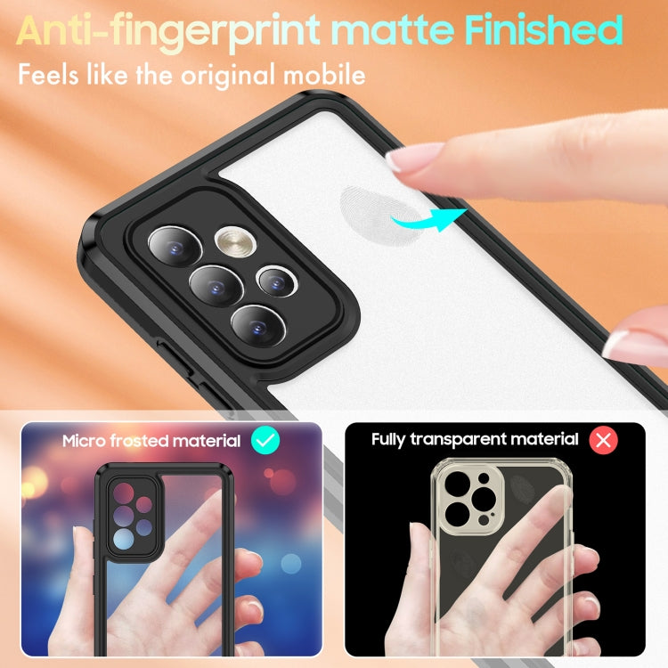 For Samsung Galaxy A52 5G / 4G Bright Skin Feel PC + TPU Protective Phone Case