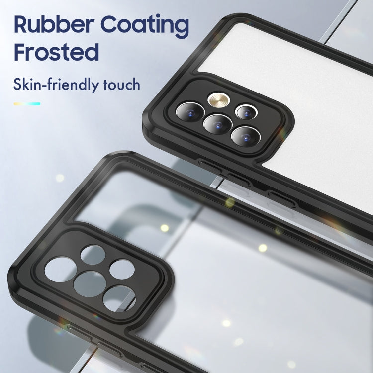 For Samsung Galaxy A52 5G / 4G Bright Skin Feel PC + TPU Protective Phone Case