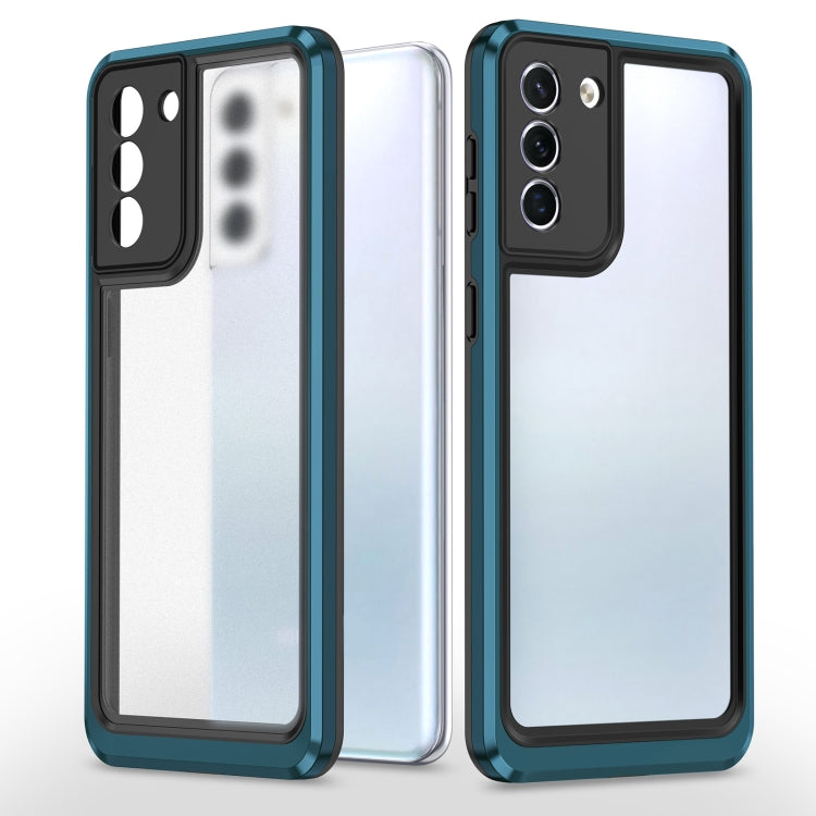 For Samsung Galaxy S21 5G Bright Skin Feel PC + TPU Protective Phone Case
