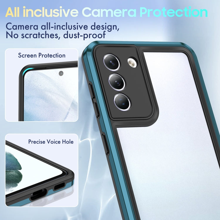For Samsung Galaxy S21 5G Bright Skin Feel PC + TPU Protective Phone Case