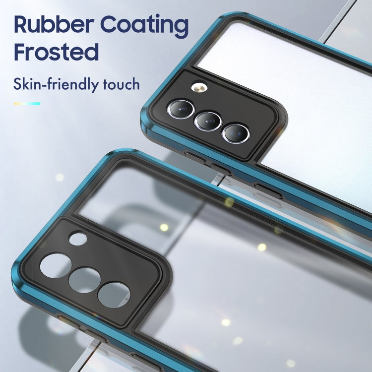 For Samsung Galaxy S21 5G Bright Skin Feel PC + TPU Protective Phone Case