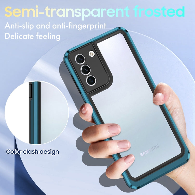 For Samsung Galaxy S21 5G Bright Skin Feel PC + TPU Protective Phone Case