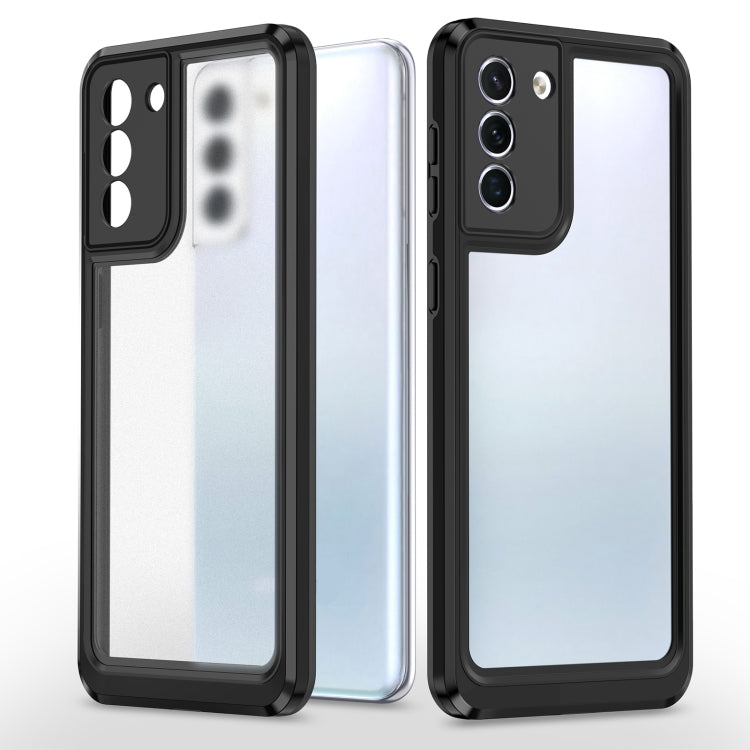 For Samsung Galaxy S21 5G Bright Skin Feel PC + TPU Protective Phone Case