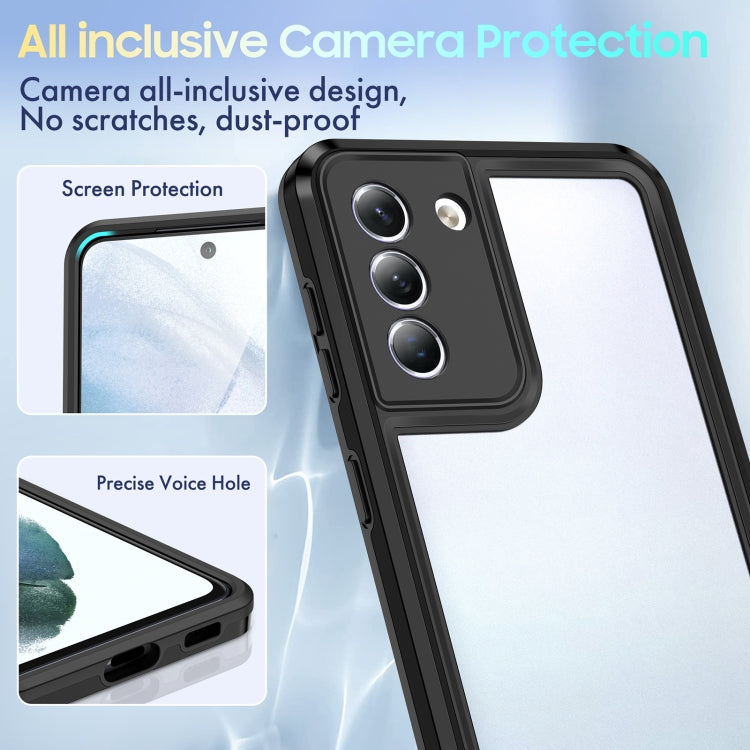 For Samsung Galaxy S21 5G Bright Skin Feel PC + TPU Protective Phone Case