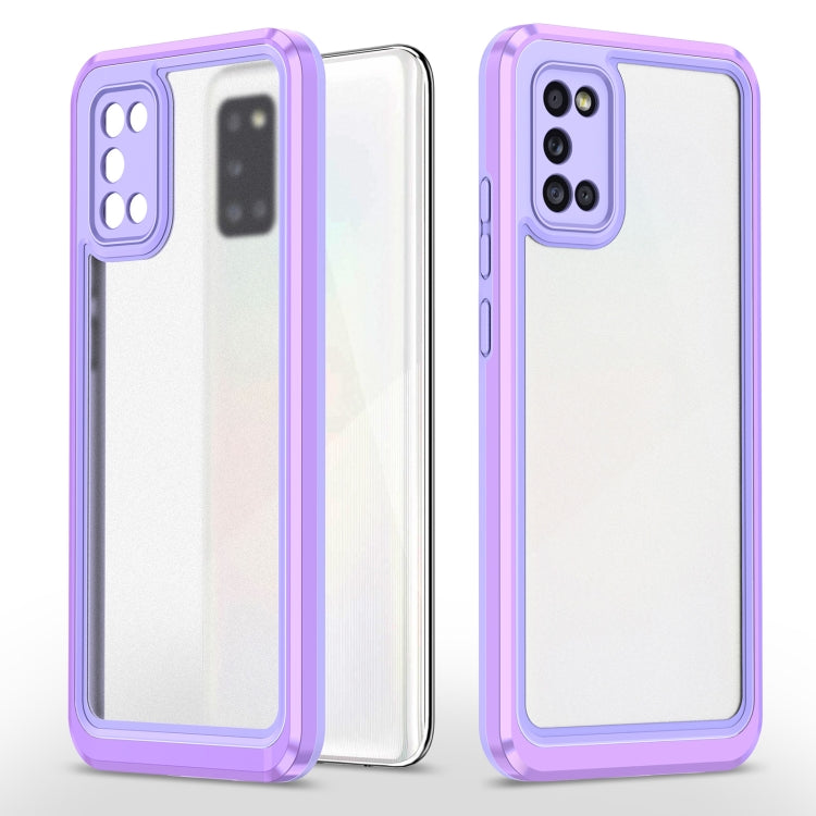 For Samsung Galaxy A02s / A03s / A02 Bright Skin Feel PC + TPU Protective Phone Case