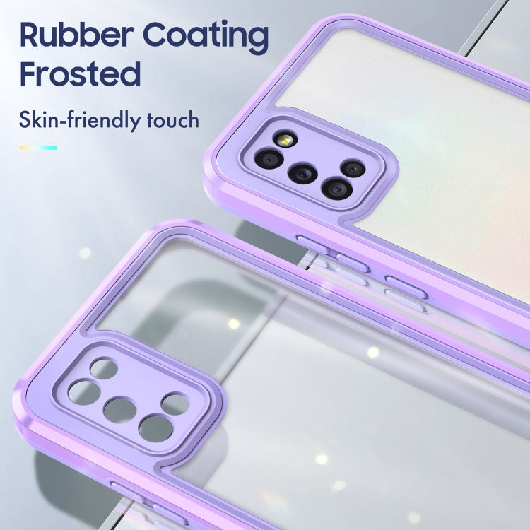 For Samsung Galaxy A02s / A03s / A02 Bright Skin Feel PC + TPU Protective Phone Case