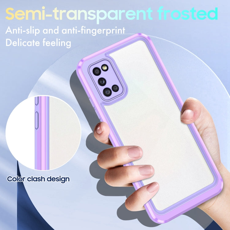 For Samsung Galaxy A02s / A03s / A02 Bright Skin Feel PC + TPU Protective Phone Case