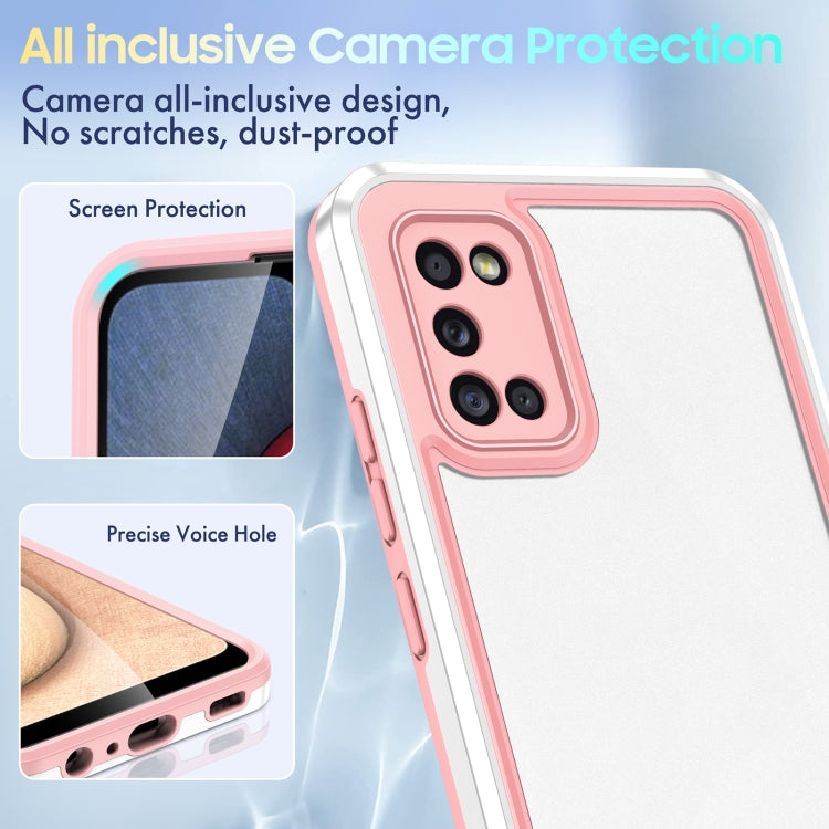 For Samsung Galaxy A02s / A03s / A02 Bright Skin Feel PC + TPU Protective Phone Case
