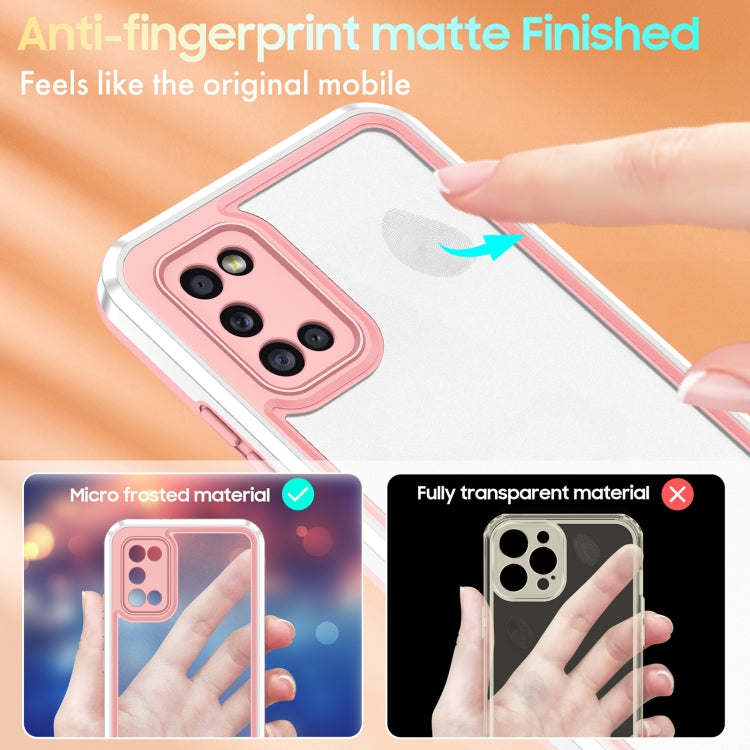 For Samsung Galaxy A02s / A03s / A02 Bright Skin Feel PC + TPU Protective Phone Case