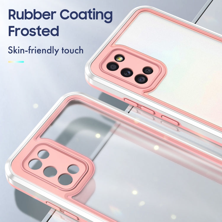 For Samsung Galaxy A02s / A03s / A02 Bright Skin Feel PC + TPU Protective Phone Case