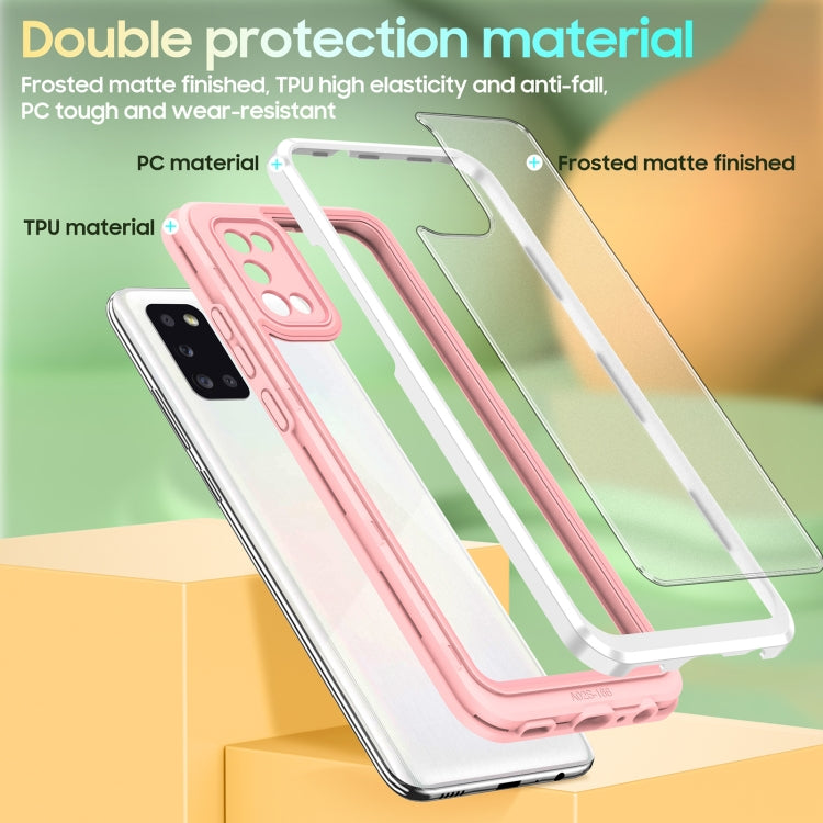 For Samsung Galaxy A02s / A03s / A02 Bright Skin Feel PC + TPU Protective Phone Case