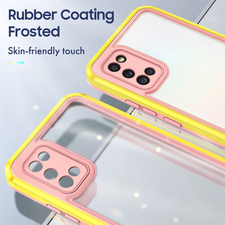 For Samsung Galaxy A02s / A03s / A02 Bright Skin Feel PC + TPU Protective Phone Case