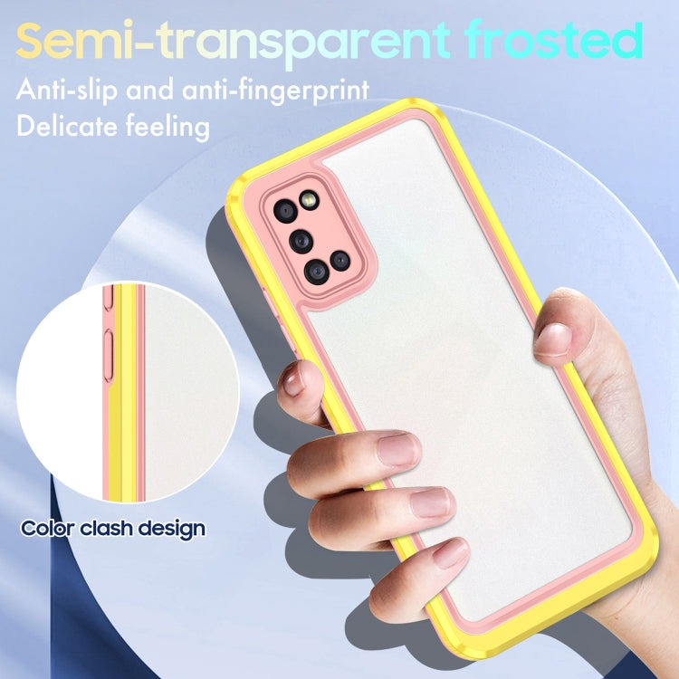 For Samsung Galaxy A02s / A03s / A02 Bright Skin Feel PC + TPU Protective Phone Case