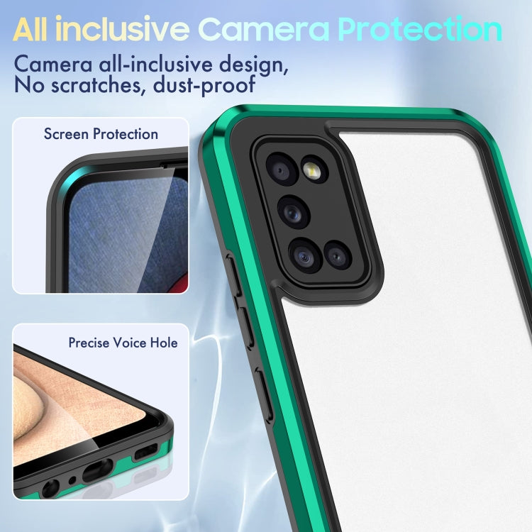 For Samsung Galaxy A02s / A03s / A02 Bright Skin Feel PC + TPU Protective Phone Case