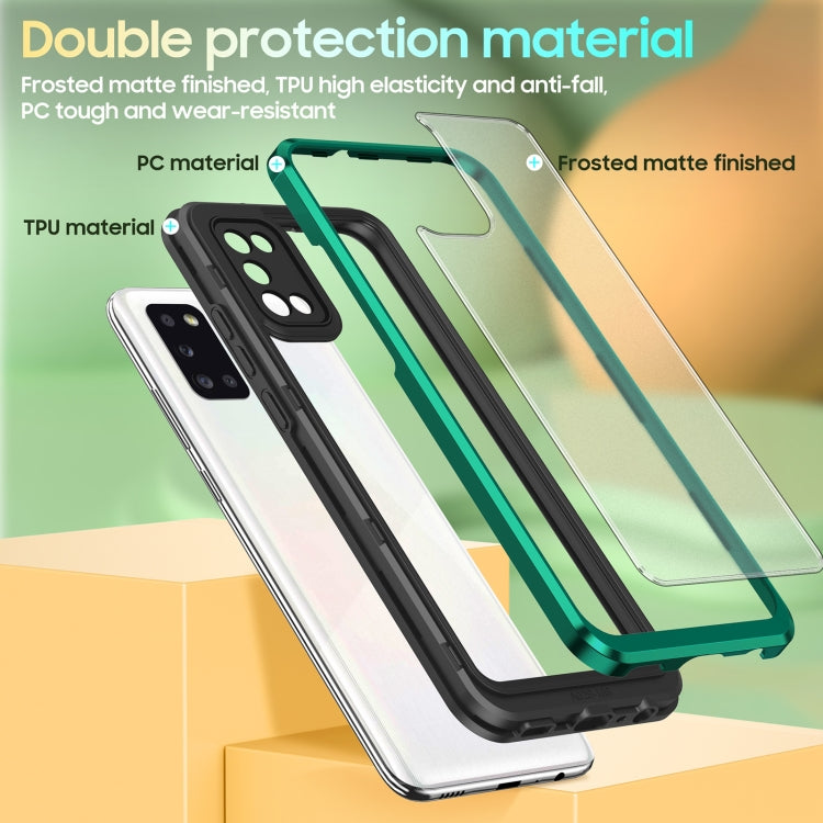 For Samsung Galaxy A02s / A03s / A02 Bright Skin Feel PC + TPU Protective Phone Case