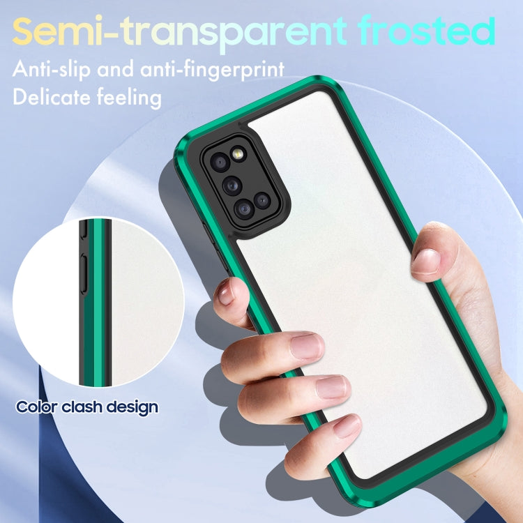 For Samsung Galaxy A02s / A03s / A02 Bright Skin Feel PC + TPU Protective Phone Case