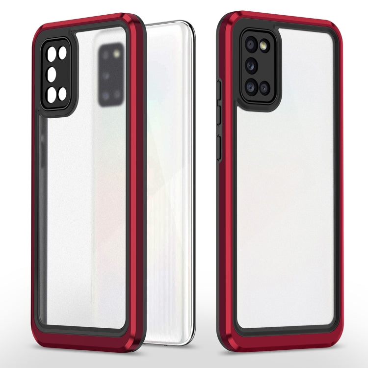 For Samsung Galaxy A02s / A03s / A02 Bright Skin Feel PC + TPU Protective Phone Case