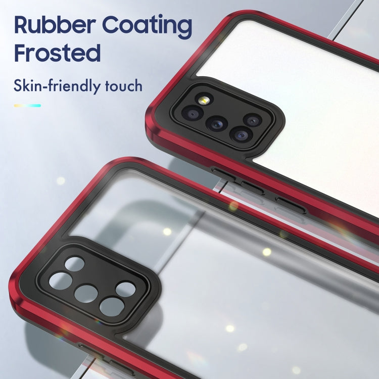 For Samsung Galaxy A02s / A03s / A02 Bright Skin Feel PC + TPU Protective Phone Case