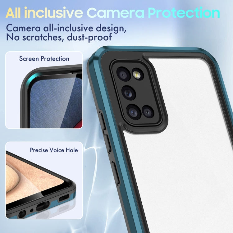 For Samsung Galaxy A02s / A03s / A02 Bright Skin Feel PC + TPU Protective Phone Case