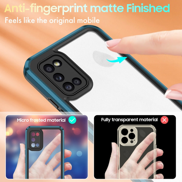 For Samsung Galaxy A02s / A03s / A02 Bright Skin Feel PC + TPU Protective Phone Case