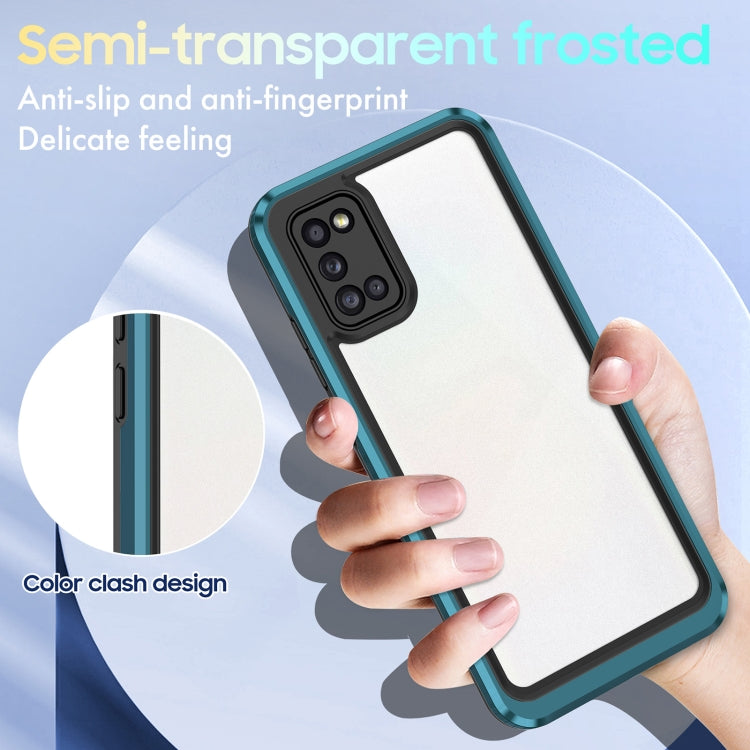 For Samsung Galaxy A02s / A03s / A02 Bright Skin Feel PC + TPU Protective Phone Case