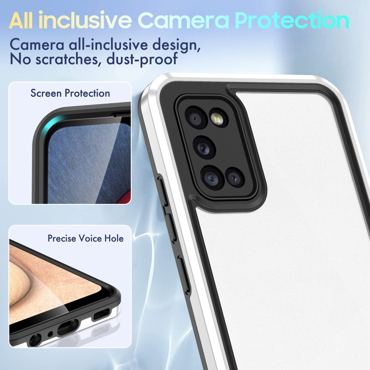 For Samsung Galaxy A02s / A03s / A02 Bright Skin Feel PC + TPU Protective Phone Case
