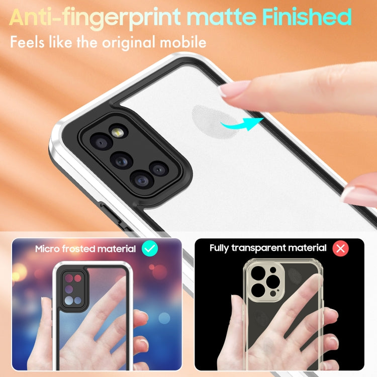 For Samsung Galaxy A02s / A03s / A02 Bright Skin Feel PC + TPU Protective Phone Case