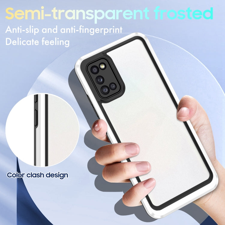 For Samsung Galaxy A02s / A03s / A02 Bright Skin Feel PC + TPU Protective Phone Case