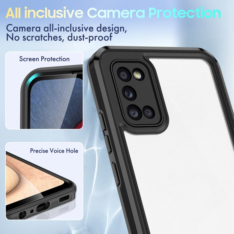 For Samsung Galaxy A02s / A03s / A02 Bright Skin Feel PC + TPU Protective Phone Case