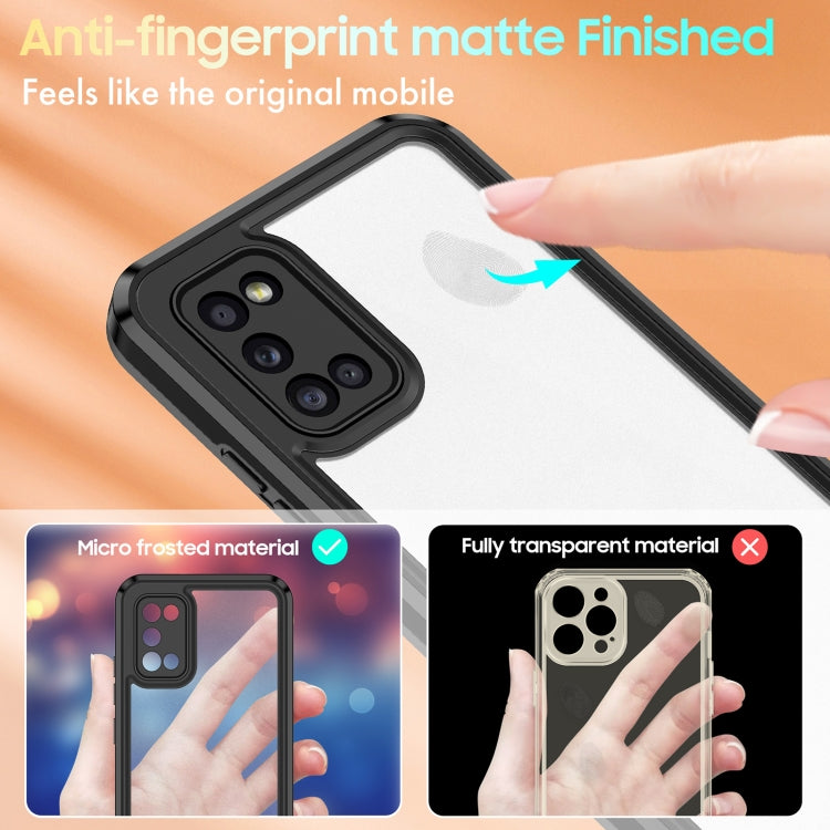 For Samsung Galaxy A02s / A03s / A02 Bright Skin Feel PC + TPU Protective Phone Case