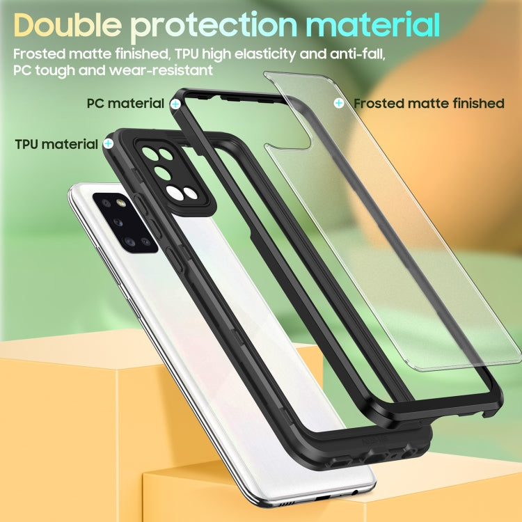 For Samsung Galaxy A02s / A03s / A02 Bright Skin Feel PC + TPU Protective Phone Case