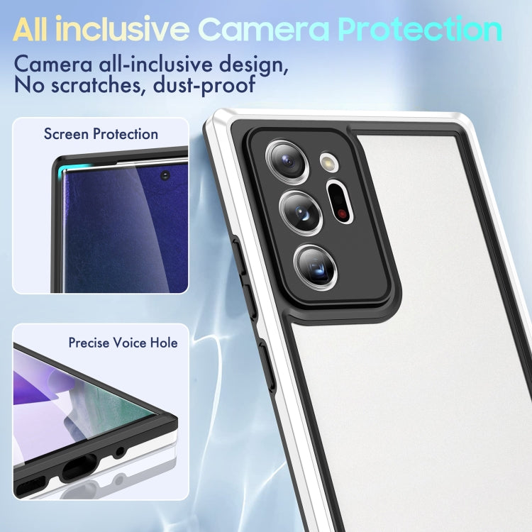 For Samsung Galaxy Note20 Ultra Bright Skin Feel PC + TPU Protective Phone Case