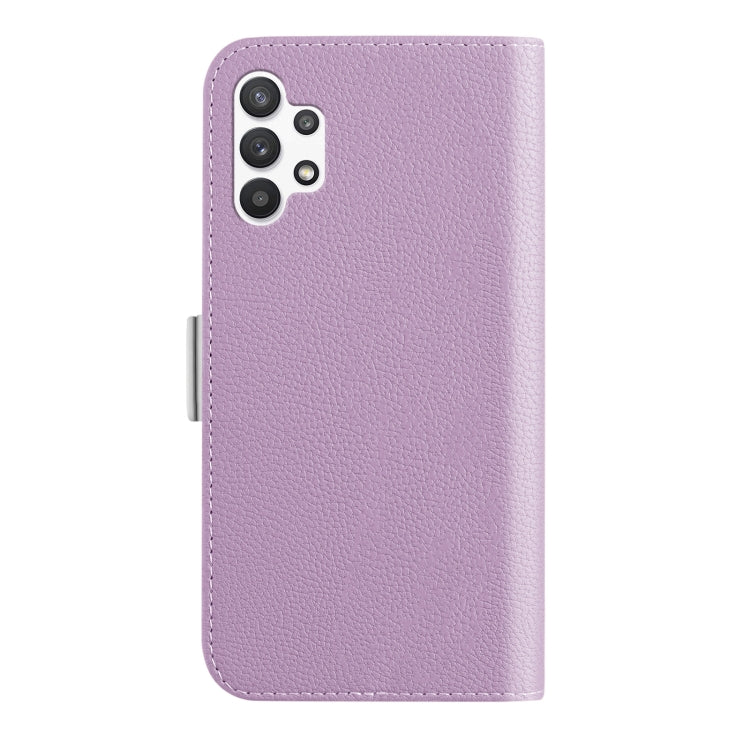 For Samsung Galaxy A13 4G Candy Color Litchi Texture Leather Phone Case