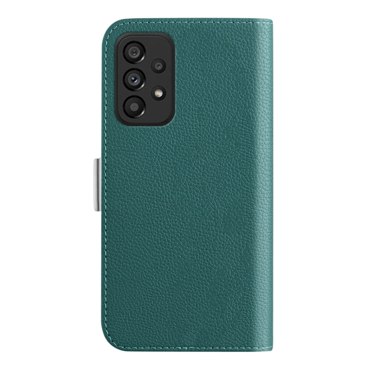 For Samsung Galaxy A52 5G / 4G Candy Color Litchi Texture Leather Phone Case