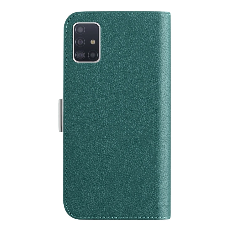 For Samsung Galaxy A71 4G Candy Color Litchi Texture Leather Phone Case