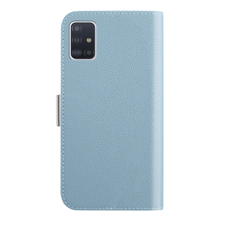 For Samsung Galaxy A71 4G Candy Color Litchi Texture Leather Phone Case