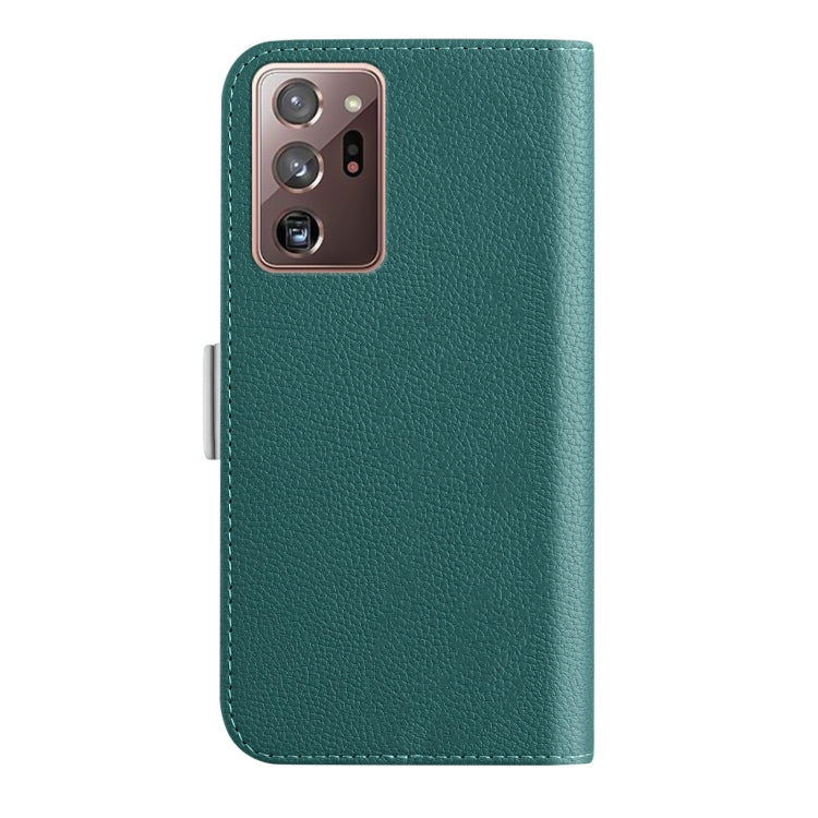 For Samsung Galaxy Note20 Ultra Candy Color Litchi Texture Leather Phone Case