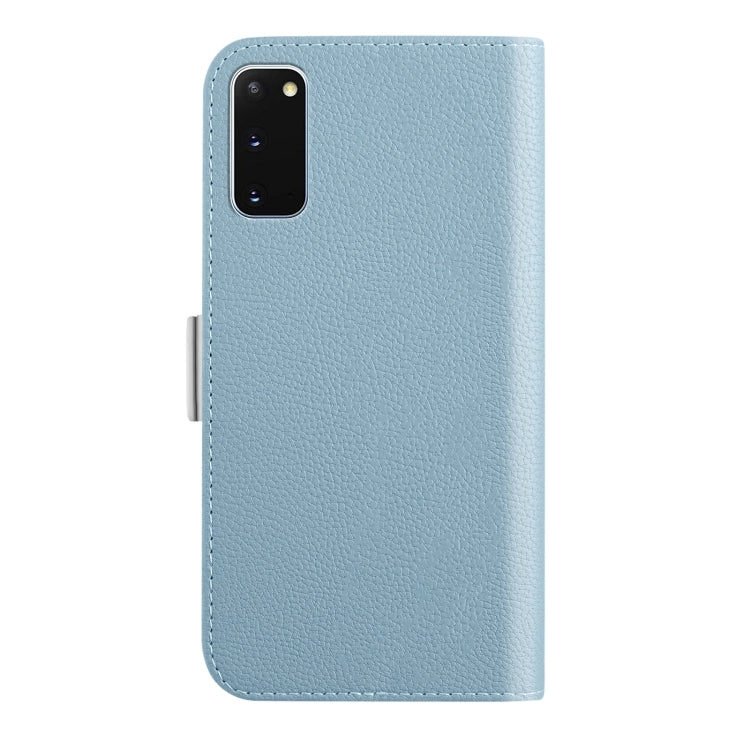 For Samsung Galaxy S20 Candy Color Litchi Texture Leather Phone Case