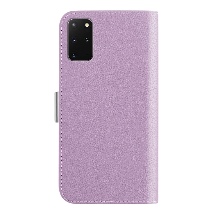 For Samsung Galaxy S20+ Candy Color Litchi Texture Leather Phone Case