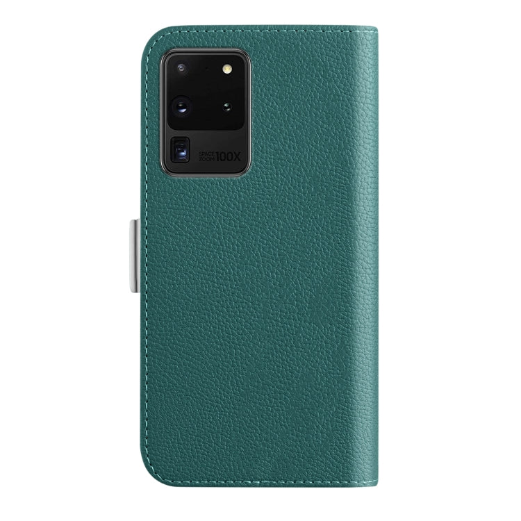 For Samsung Galaxy S20 Ultra Candy Color Litchi Texture Leather Phone Case