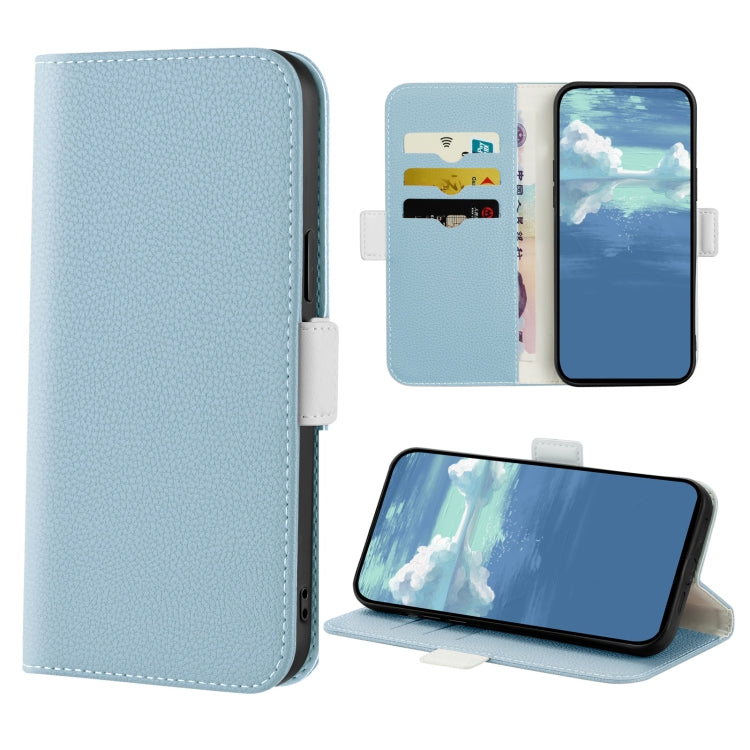 For Samsung Galaxy S21 FE 5G Candy Color Litchi Texture Leather Phone Case